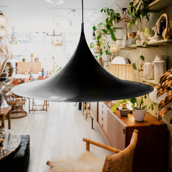 Fog Morup vintage heksenhoed hanglamp zwart | Sprinkelhop