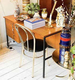 Vintage teak bureau G&uuml;nther Renkel voor Rego M&ouml;bel 1960s | Sprinkelhop