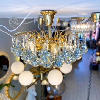 Vintage Christophe Palme teardrop plafondlamp klein | Sprinkelhop