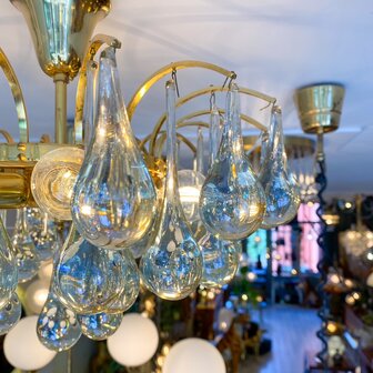 Vintage Christophe Palme teardrop plafondlamp klein | Sprinkelhop