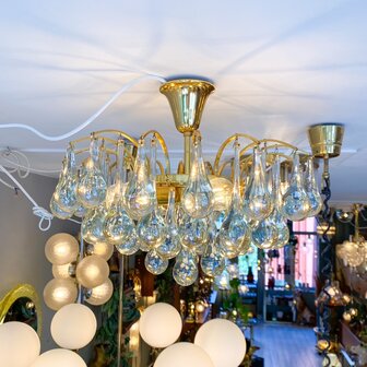 Vintage Christophe Palme teardrop plafondlamp klein | Sprinkelhop
