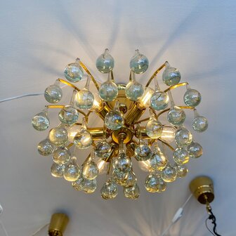 Vintage Christophe Palme teardrop plafondlamp klein | Sprinkelhop
