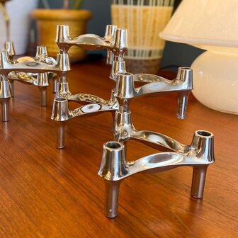 Vintage BMf kandelaar Fritz Nagel Caesar Stoffi Duits 1960s | Sprinkelhop