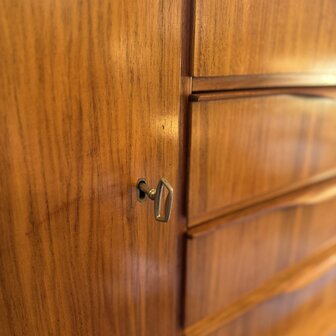 Vintage houten klein dressoir ladekast | Sprinkelhop