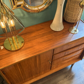 Vintage houten klein dressoir ladekast