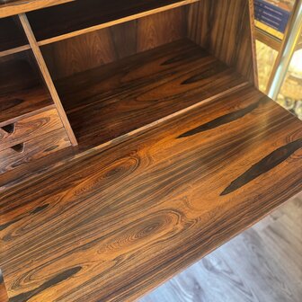 Deense palissander secretaire model 68 Arne Wahl Iversen | Sprinkelhop
