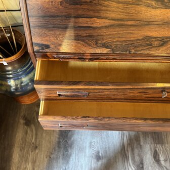 Deense palissander secretaire model 68 Arne Wahl Iversen | Sprinkelhop