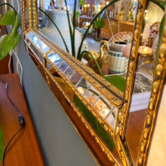 Vintage Venetiaanse trapezium moza&iuml;ekspiegel | Sprinkelhop