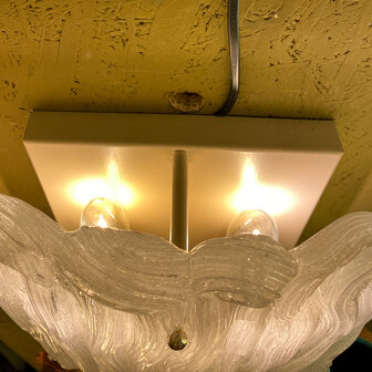 Vintage Hillebrand wandlamp muranoglas | Sprinkelhop