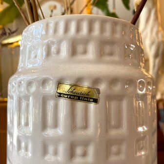 Vintage Scheurich West Germany vaas wit 260-40 | Sprinkelhop