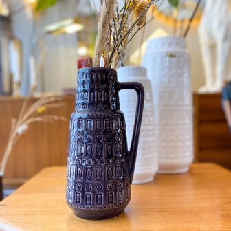 Vintage West Germany vaas paars met oor 416-26 | Sprinkelhop