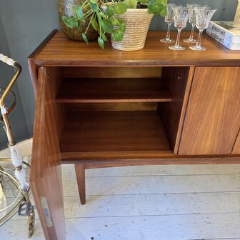 Bartels vintage mid century teak houten dressoir | Sprinkelhop