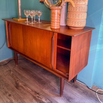 Teak houten dressoir sideboard Ernst Dieter Hilker | Sprinkelhop