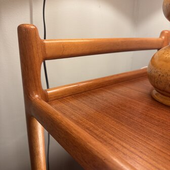 Vintage bar cart Silkenborg Denmark teak | Sprinkelhop