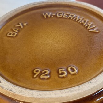 Grote West Germany Bay vaas 92-50 okergeel