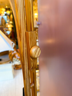 Deense Domus booglamp grenen 1970s | Sprinkelhop