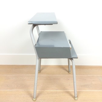 Vintage nachtkastje Auping Rietveld blauw