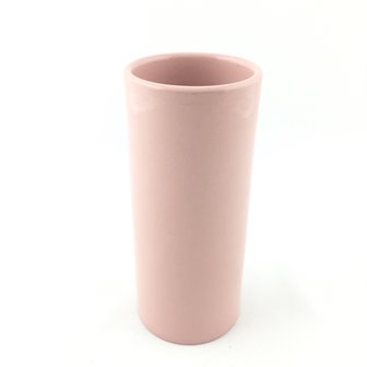 Vaas cilinder roze