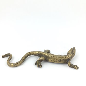 Vintage messing salamander