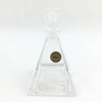 Set van 3 parfumflesjes kristal 