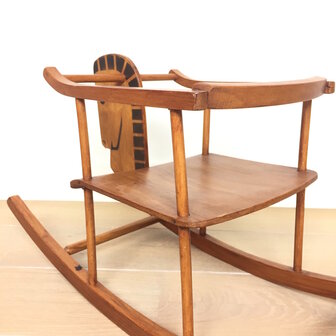 Vintage houten hobbelpaard | Sprinkel + Hop