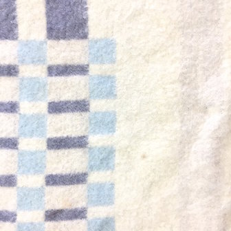 Vintage wollen deken blauw 130 x 190 | Sprinkel + Hop