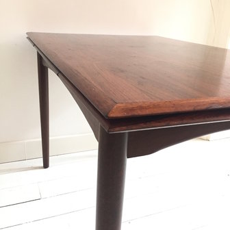 Vintage palissander eettafel uitschuifbaar | Sprinkel + Hop