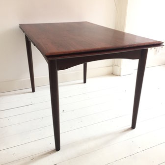 Vintage palissander eettafel uitschuifbaar | Sprinkel + Hop