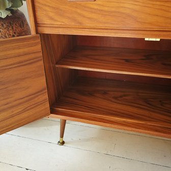 Vintage teak houten dressoir kastje | Sprinkel + Hop