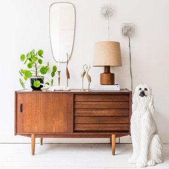 Zweeds teak houten dressoir N. Jonsson | Sprinkel + Hop 