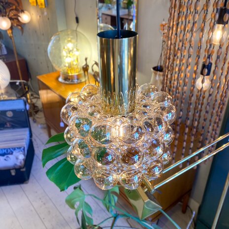 Helena Tynell grote glazen bubble hanglamp amber | Sprinkelhop