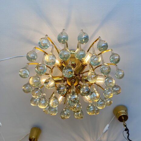 Vintage Christophe Palme teardrop plafondlamp klein | Sprinkelhop