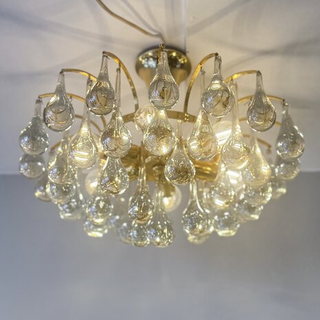 Vintage Christophe Palme teardrop plafondlamp klein | Sprinkelhop