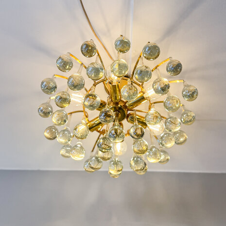 Vintage Christophe Palme teardrop plafondlamp klein | Sprinkelhop