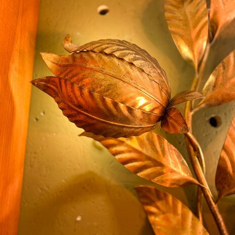Hans Kögl vintage vergulde wandlamp Florentine | Sprinkelhop