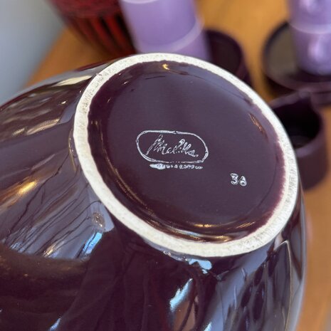 Melitta Stockholm vintage servies paars 22-delig | Sprinkelhop