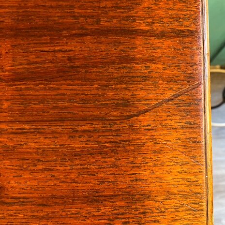 Teak houten dressoir sideboard Ernst Dieter Hilker | Sprinkelhop