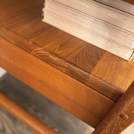 Deense teak houten trolley bar cart BR Møbler Gelsted | Sprinkelhop