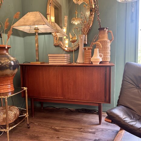 Teak houten dressoir sideboard Ernst Dieter Hilker | Sprinkelhop