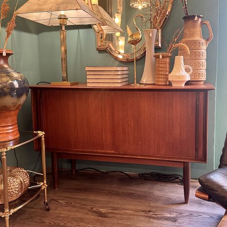 Teak houten dressoir sideboard Ernst Dieter Hilker | Sprinkelhop