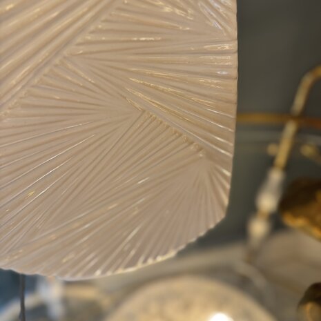 West Germany vaas U Keramik wit groot 1218/45 | Sprinkelhop