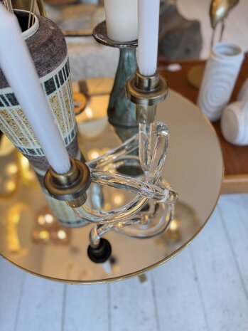 Dorothy Thorpe dubbele plexiglazen Pretzel kandelaar | Sprinkelhop