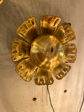 Svend Aage Holm Sørensen Flower wandlamp 1960| Sprinkelhop