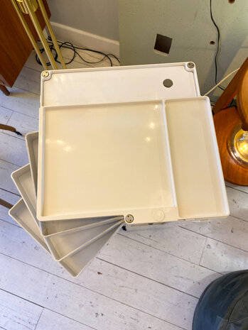 Vintage space age Joe Colombo Boby trolley 1970s | Sprinkelhop