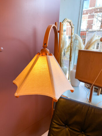 Deense Domus booglamp grenen 1970s | Sprinkelhop