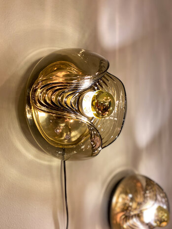 Peill Putzler glazen plafondlamp wandlamp wave futura groot| Sprinkelhop