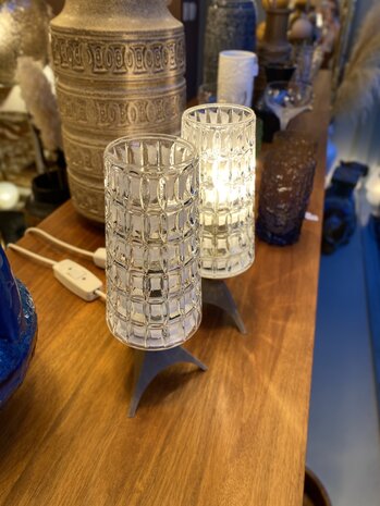 Set vintage tafellampjes nachtlampjes 1950s | Sprinkelhop