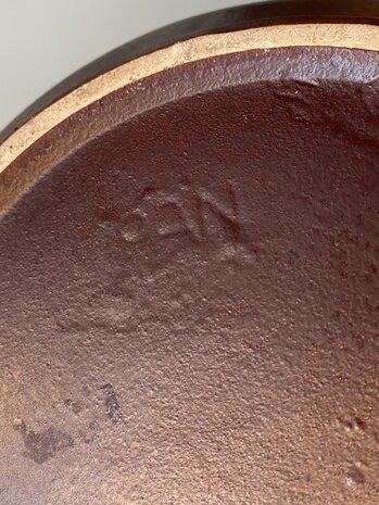 Vintage West Germany vaas Pan Keramik Fat Lava | Sprinkelhop