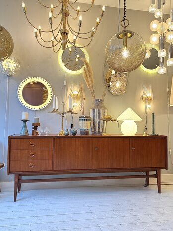 Vintage teak houten Bartels sideboard dressoir | Sprinkelhop
