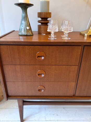 Vintage teak houten Bartels sideboard dressoir | Sprinkelhop